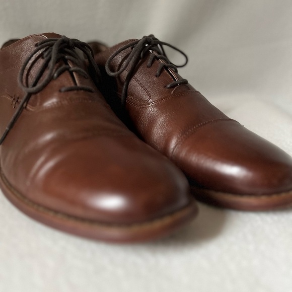 Florsheim Size 11.5 Men’s Brown Leather Lace Up Shoes - Picture 13 of 16